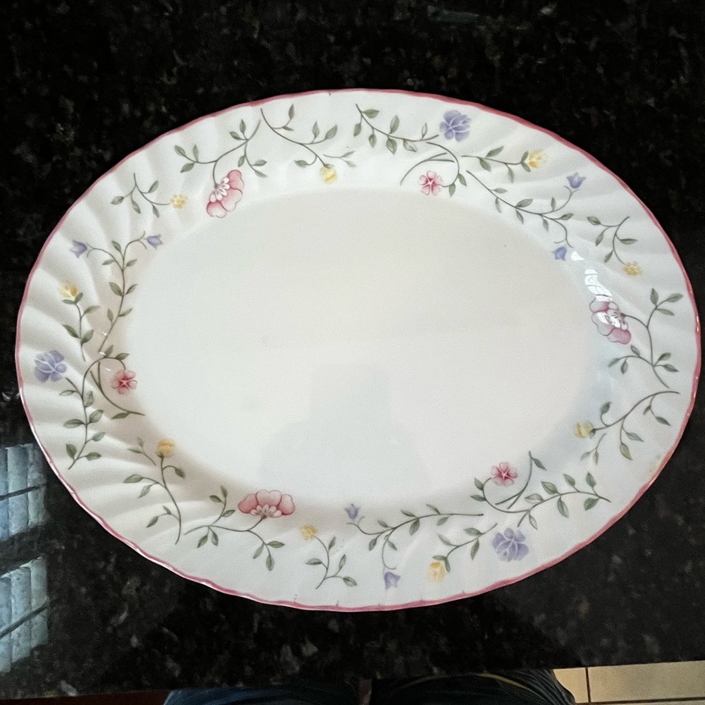 Johnson Brothers Summer Chintz Serving Platter-Made in England